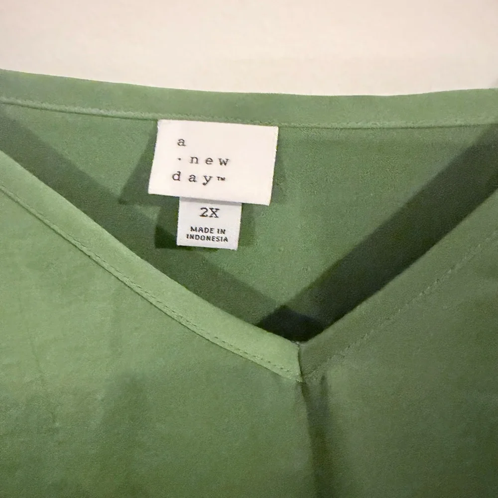 a new day Green Slip Dress - Picture 6 of 6